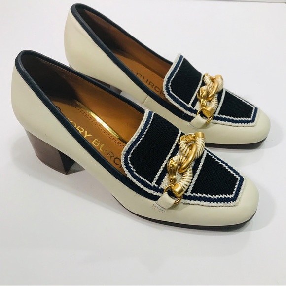tory burch loafer pump